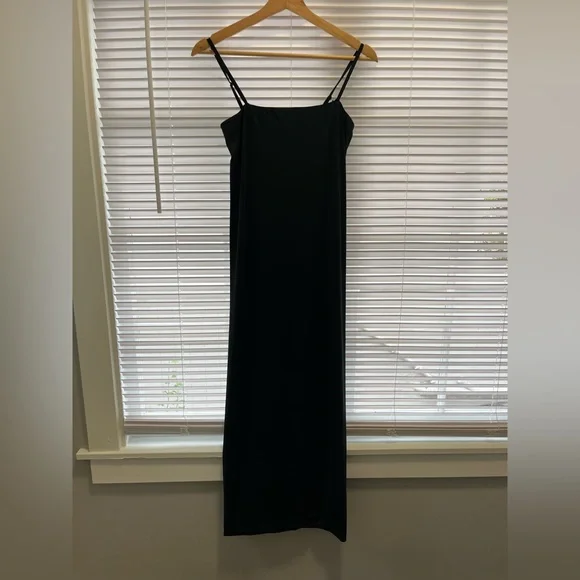 All Saints Charlie Black Midi Dress - Picture 11 of 11